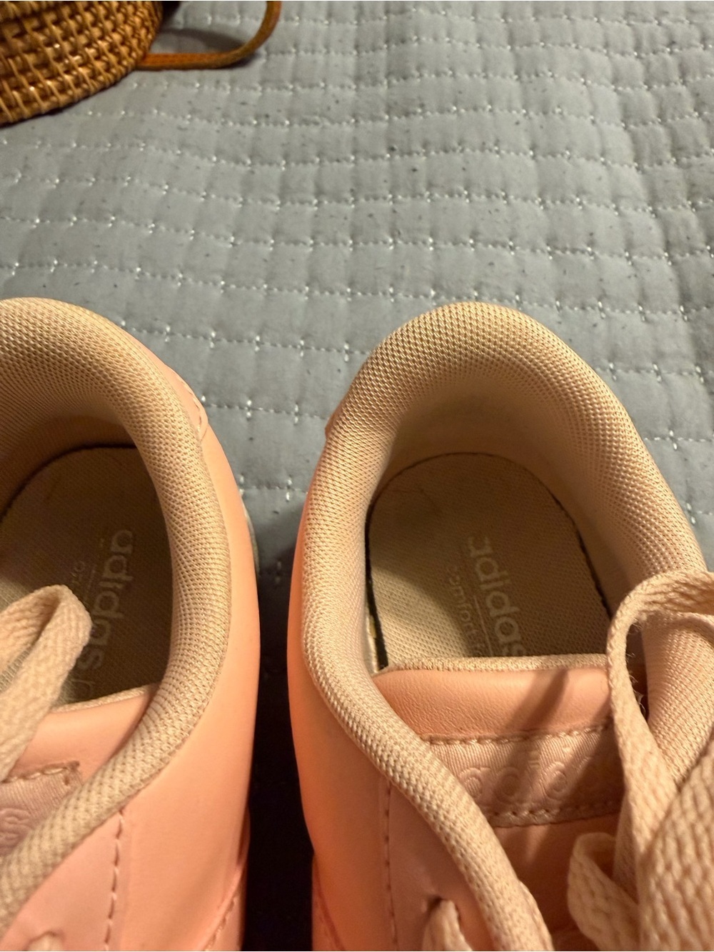Adidas Neo Baseline Vapour Pink Sneakers 7 - Picture 8 of 13